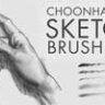 Чонхачат эскиз - Набор кистей для Procreate, Photoshop, Clip Studio Paint